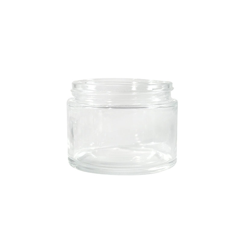 50ml স্বচ্ছ ক্রিম জার, প্রিমিয়াম কসমেটিক প্যাকেজিং বোতল