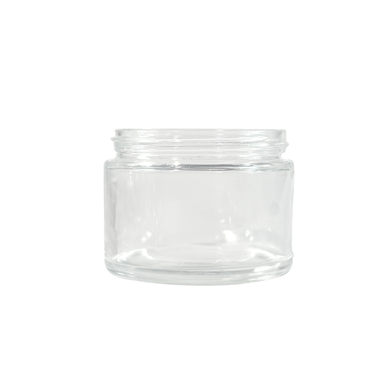 50ml স্বচ্ছ ক্রিম জার, প্রিমিয়াম কসমেটিক প্যাকেজিং বোতল