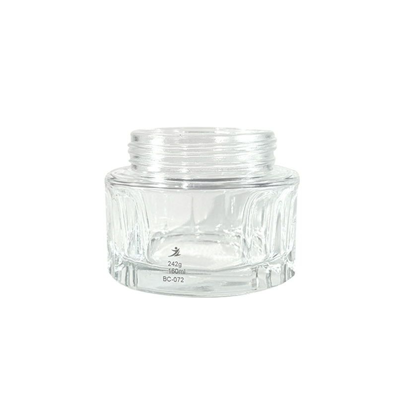 50ml স্বচ্ছ ক্রিম জার, প্রিমিয়াম কসমেটিক প্যাকেজিং বোতল
