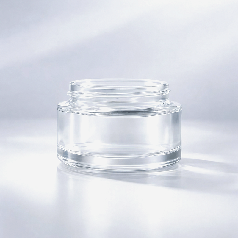 50ml স্বচ্ছ ক্রিম জার, প্রিমিয়াম কসমেটিক প্যাকেজিং বোতল